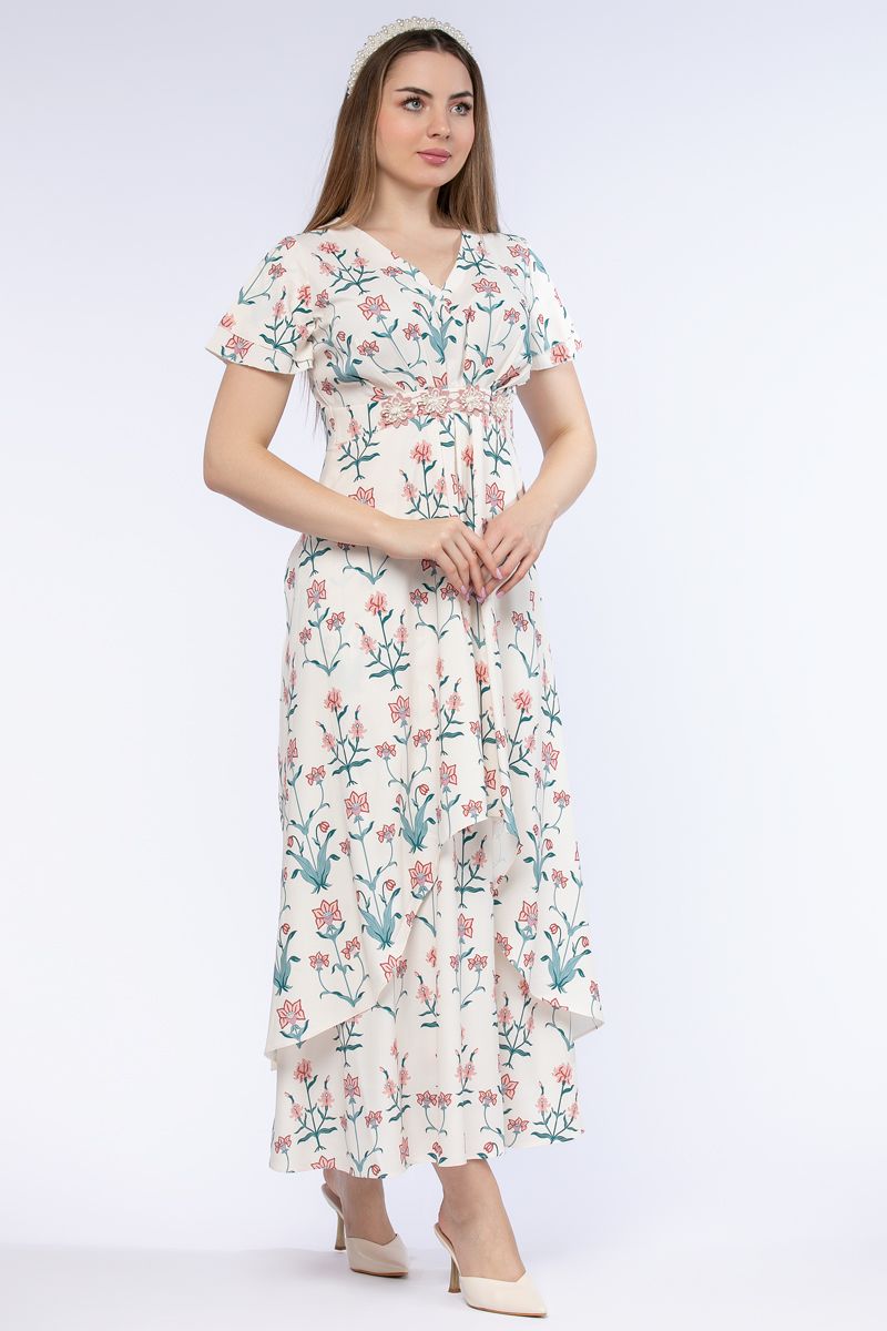 printed women maxi dress