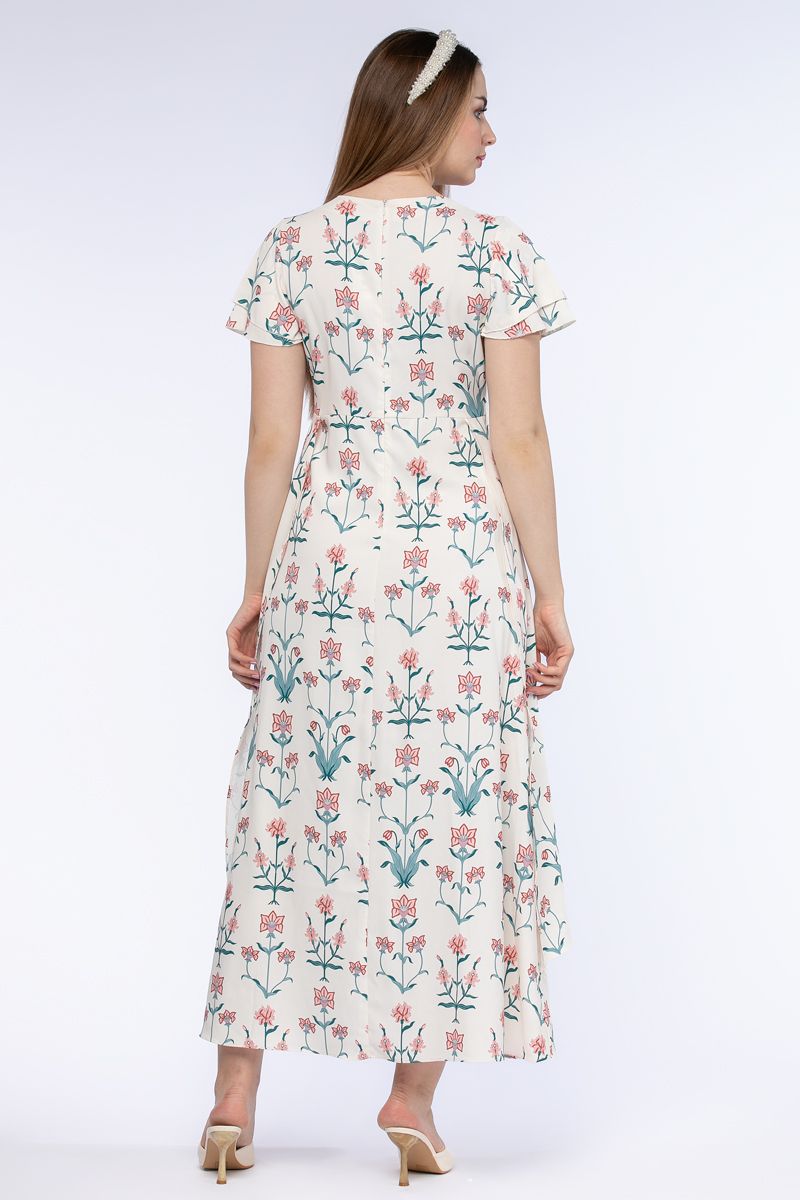 printed women maxi dress