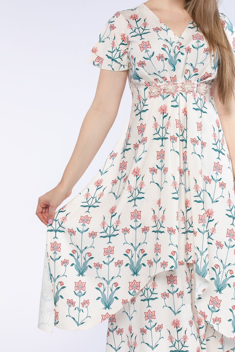 printed women maxi dress