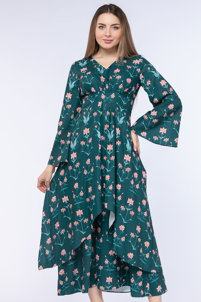 printed women maxi dress