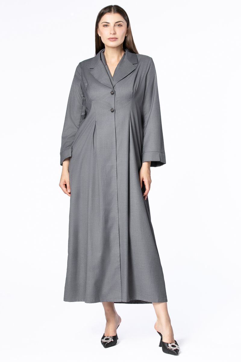 blazer style outwear women abaya