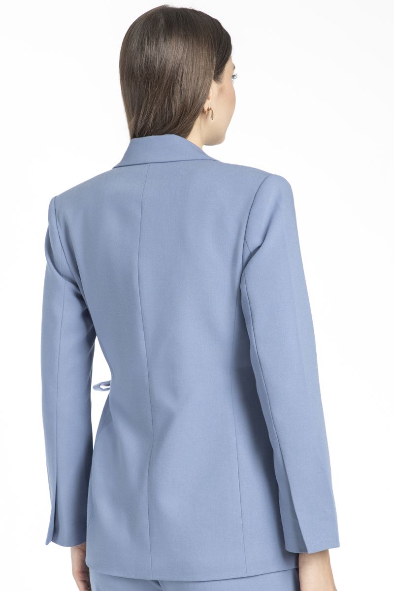 جاكيت بليزر نسائي برباط على الخصر