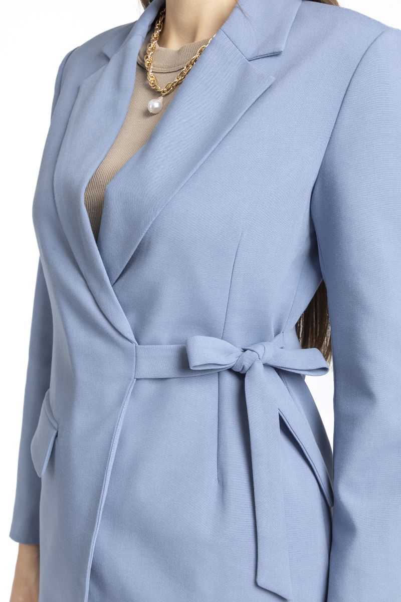 جاكيت بليزر نسائي برباط على الخصر