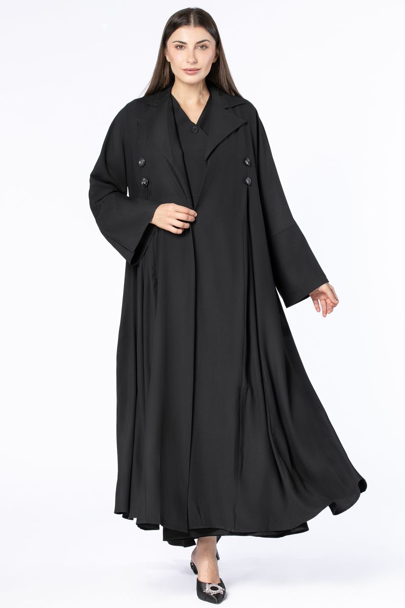 blazer style outwear women abaya