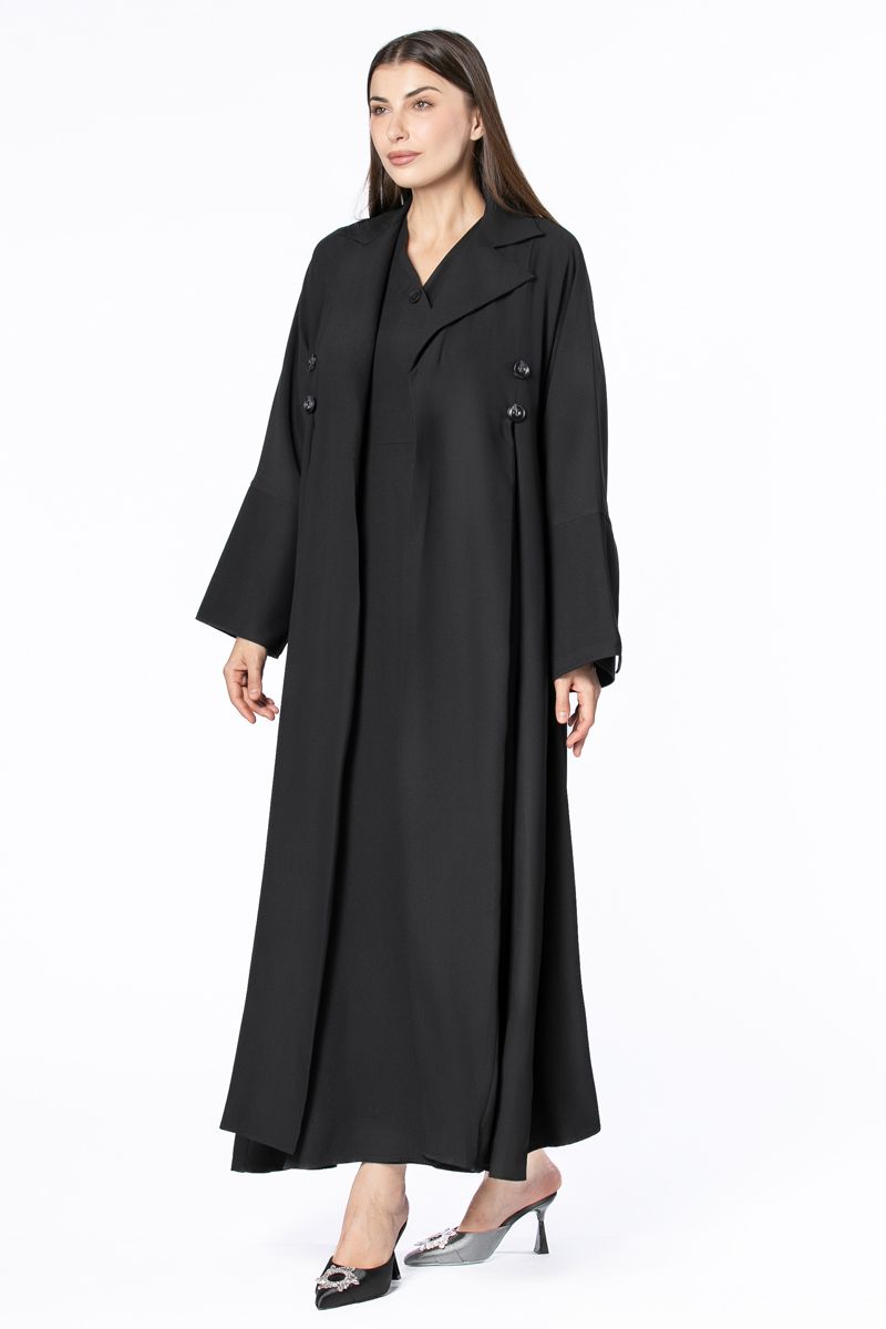 blazer style outwear women abaya