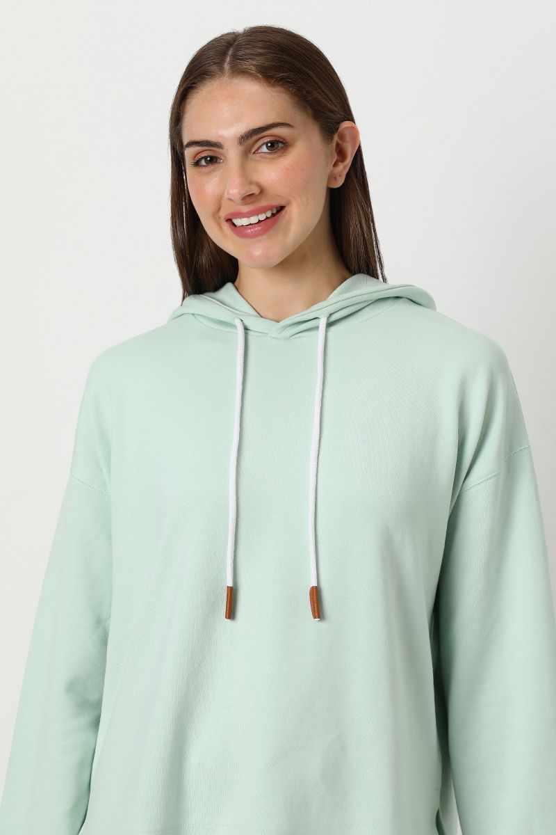 solid colored women hoodie