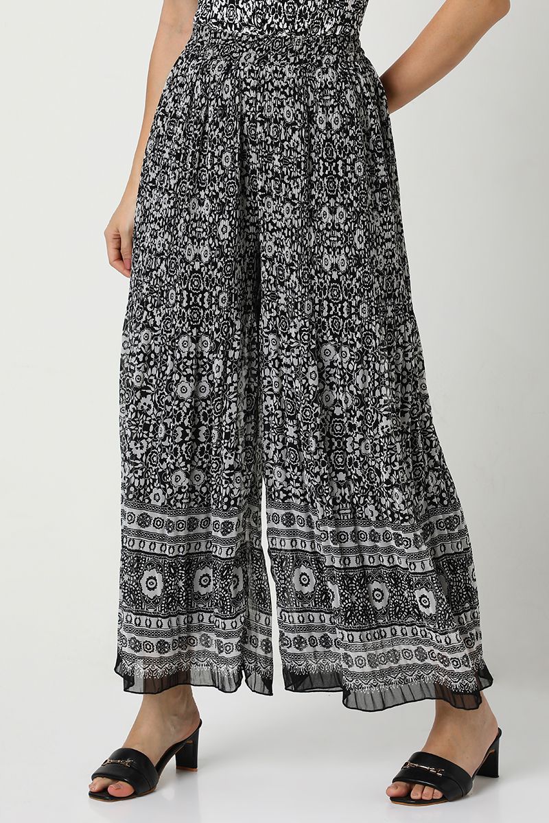printed women flowy pants