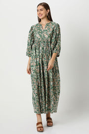 floral women maxi dress