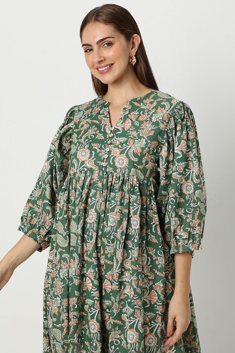 floral women maxi dress