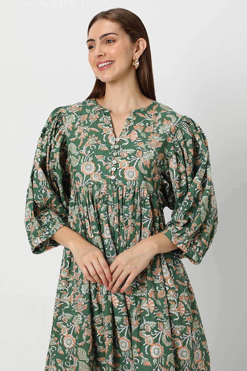 floral women maxi dress