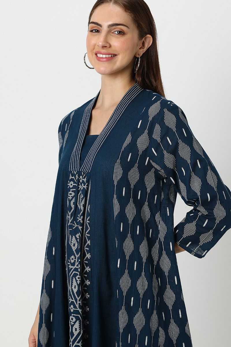 women maxi dress with artistic printed