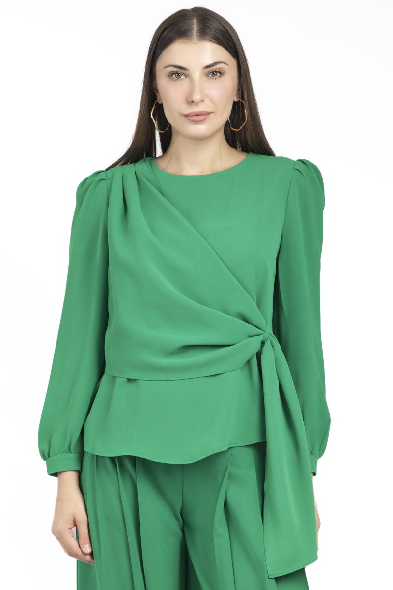 national day solid colored women top