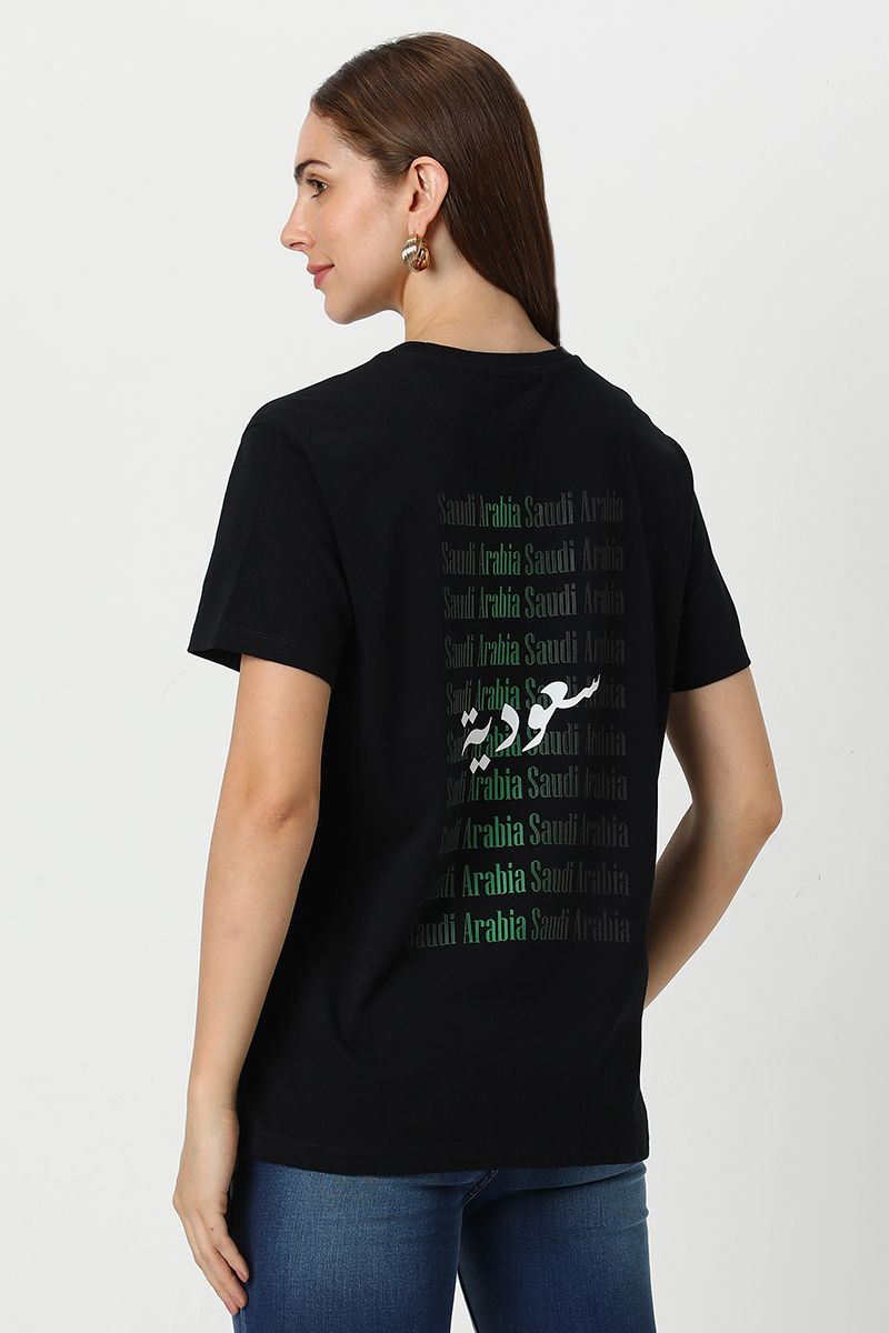 national day women t-shirt with prints