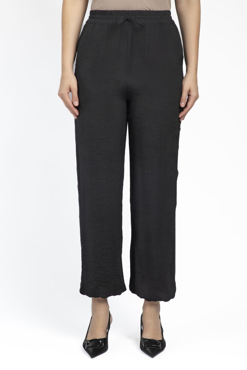 cropped flowy women pants