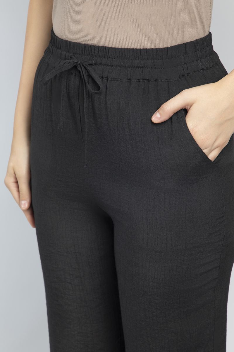 cropped flowy women pants