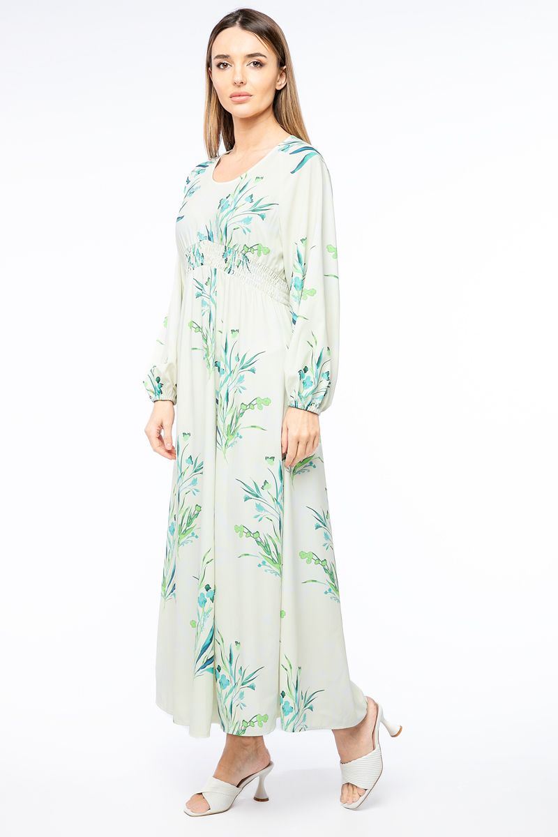 فستان نسائي بطبعات