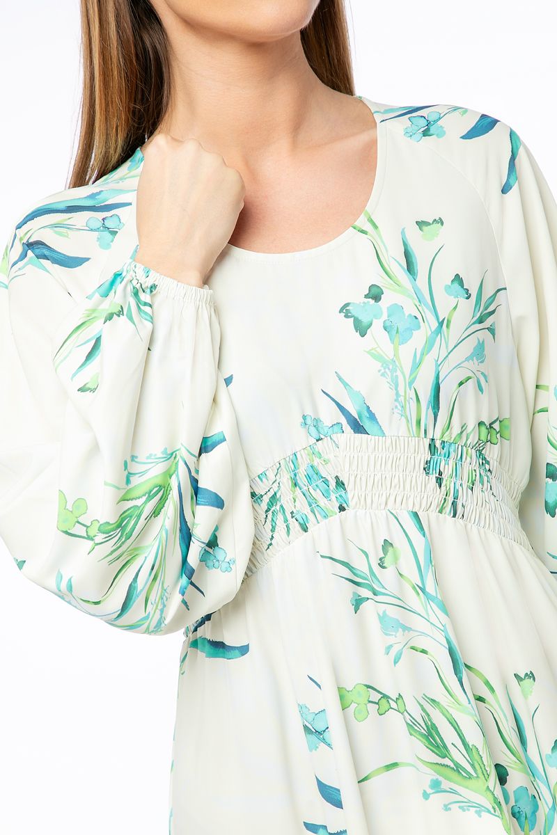 فستان نسائي بطبعات