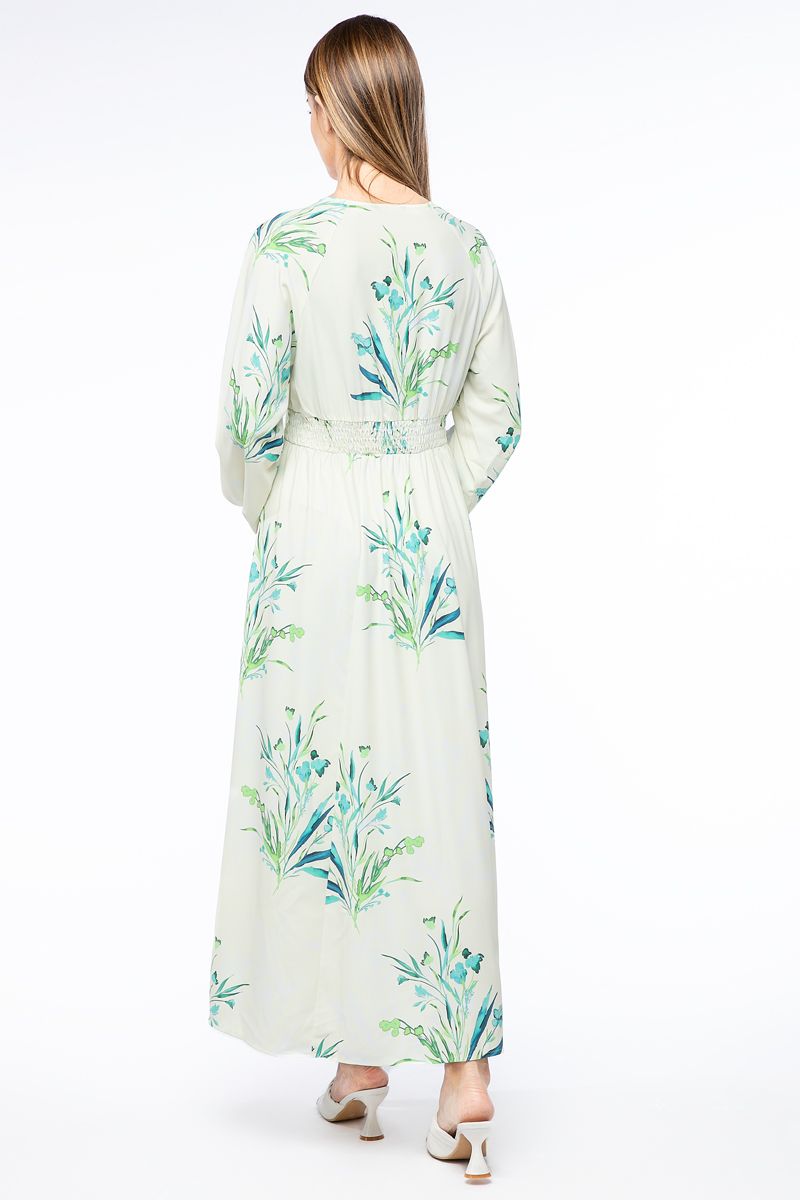 فستان نسائي بطبعات