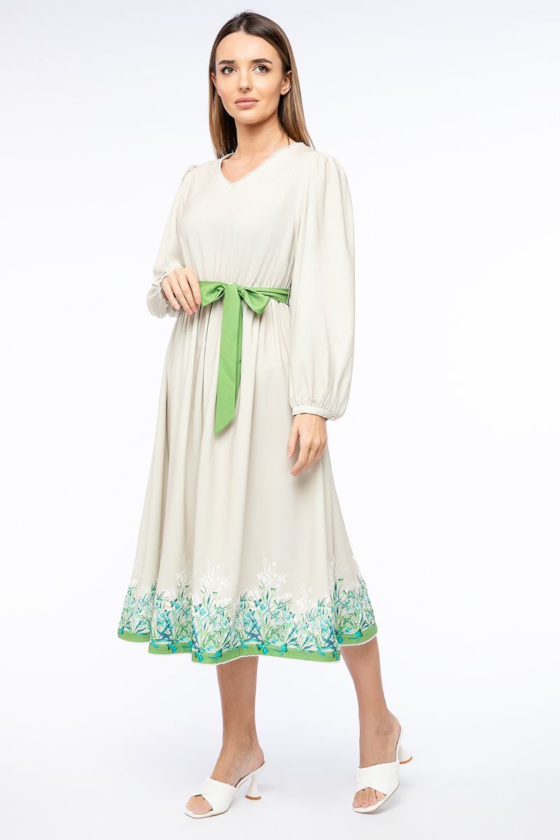 فستان نسائي بطبع