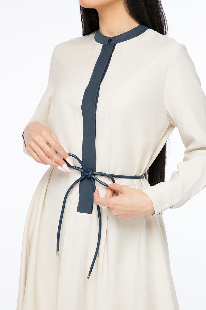 فستان نسائي متباين اللون