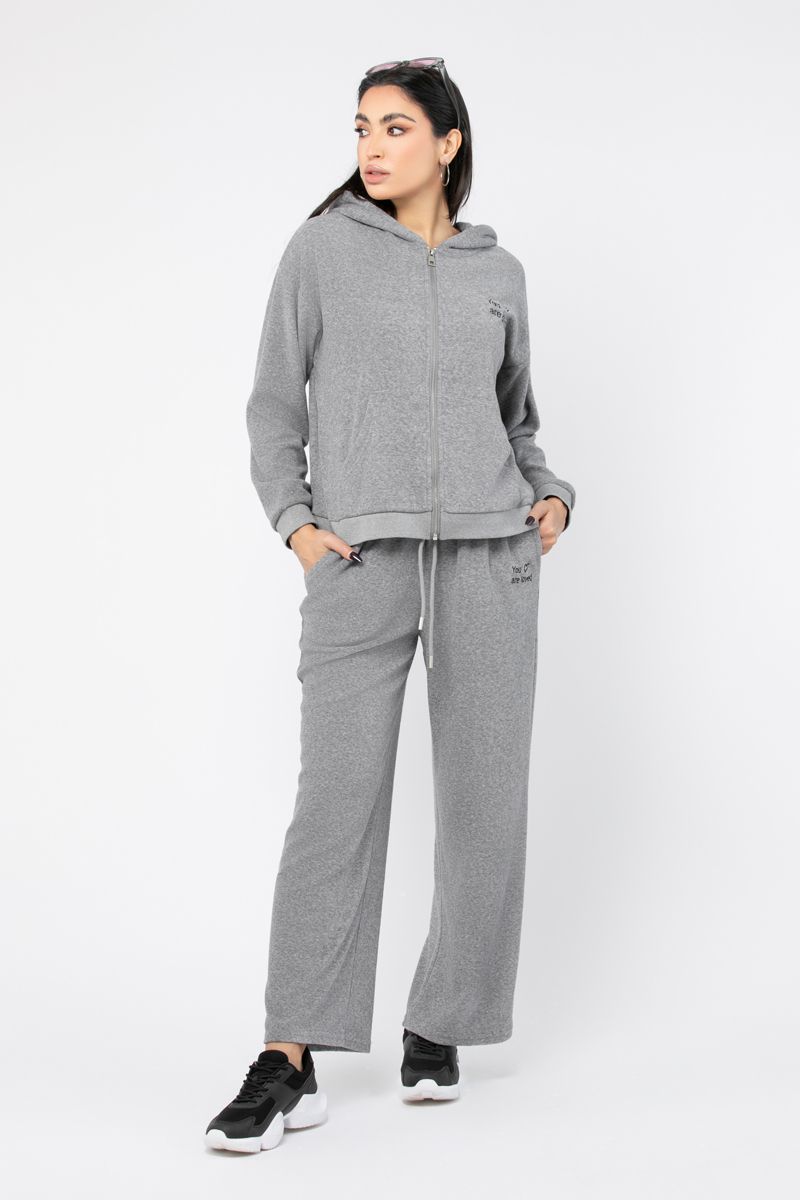 women sweatpants with embroidery