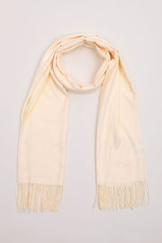 women solid colored rectangle scarf