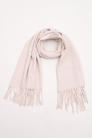 women solid colored rectangle scarf