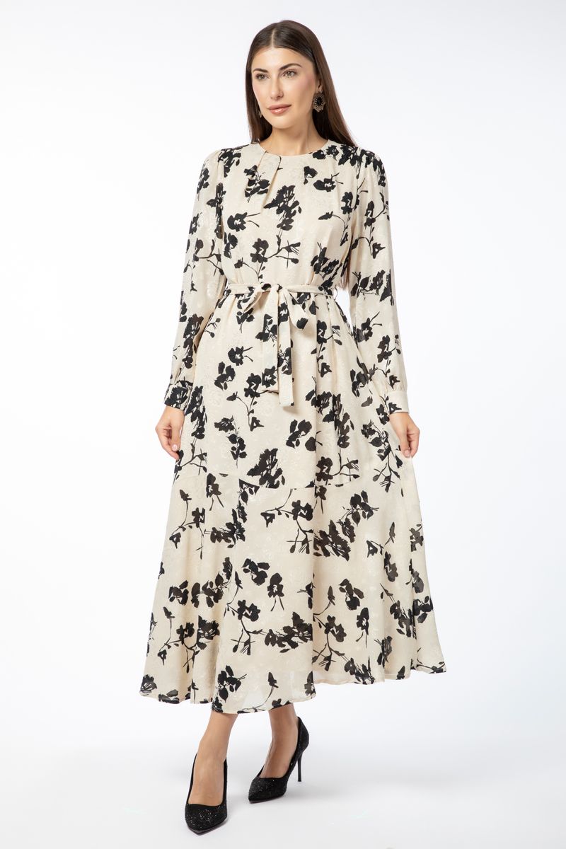 floral longline women dress