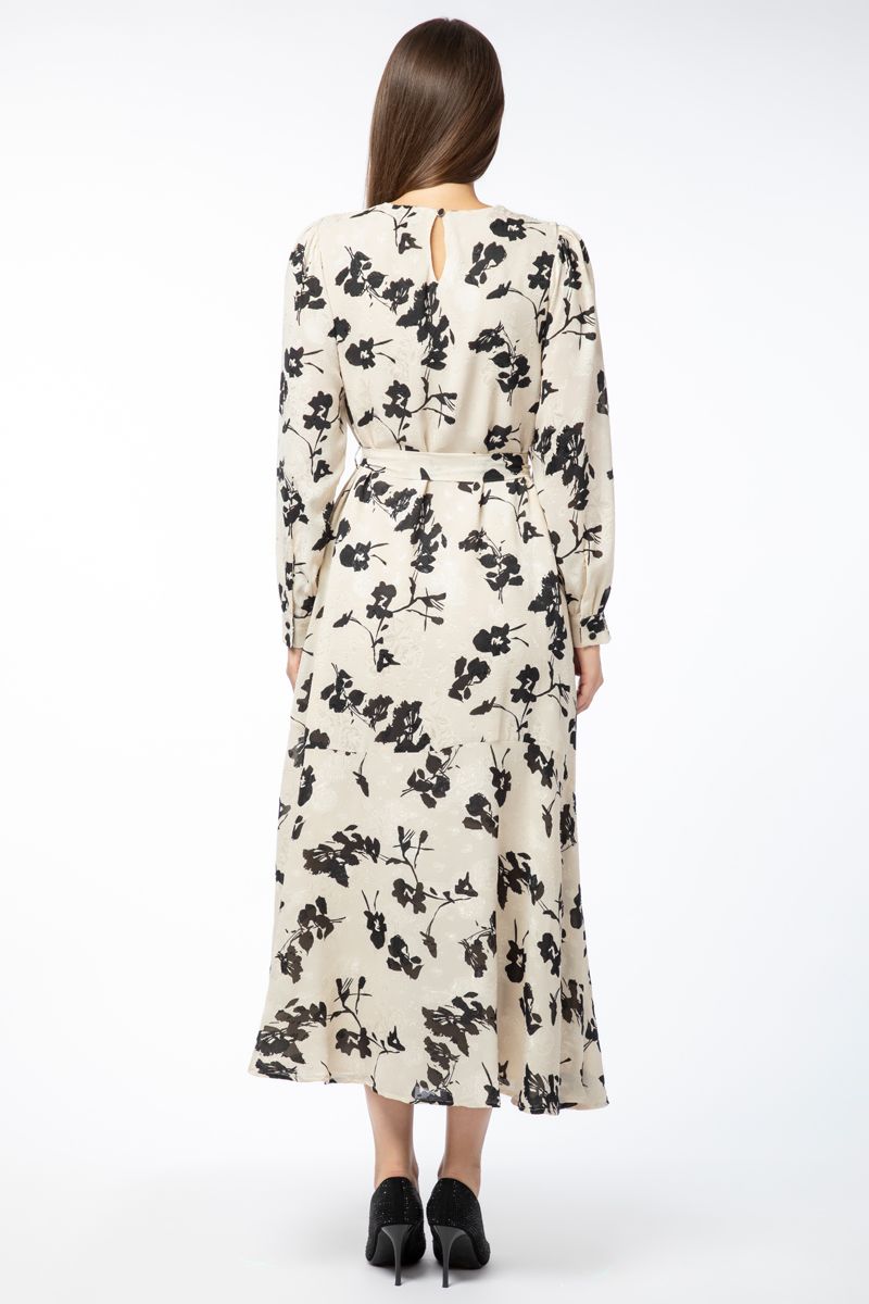 floral longline women dress