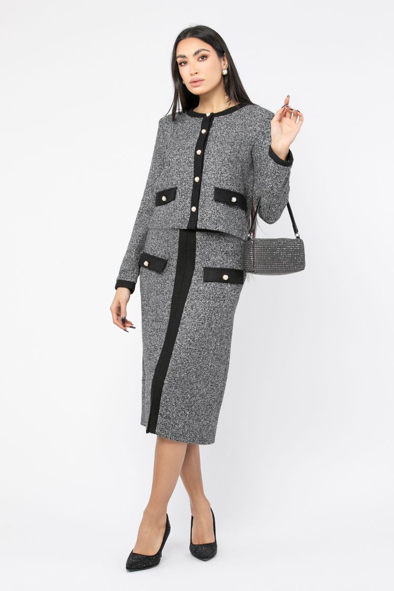 chic women knitted cardigan