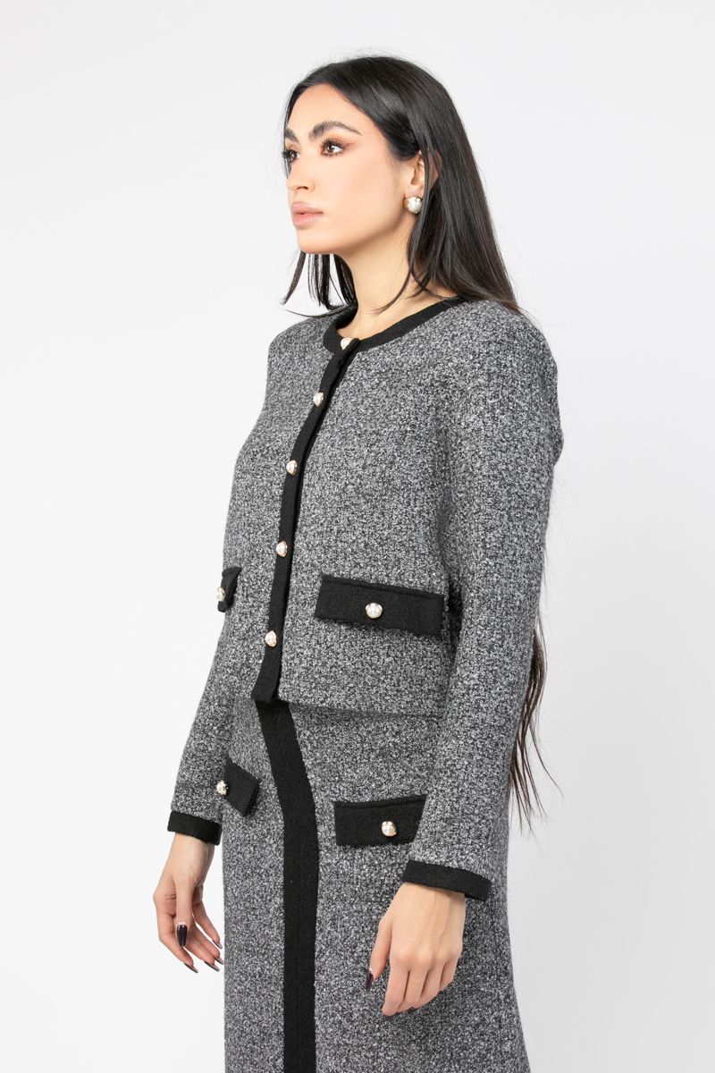 chic women knitted cardigan