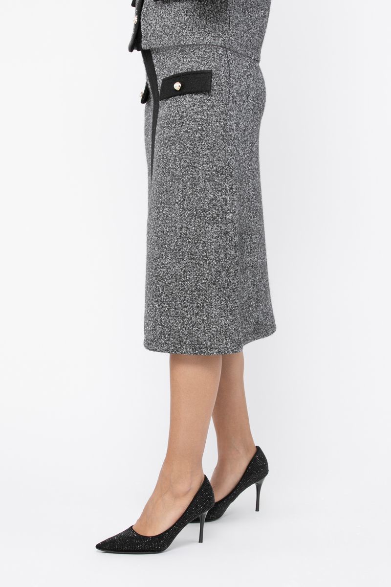 chic women knitted skirt