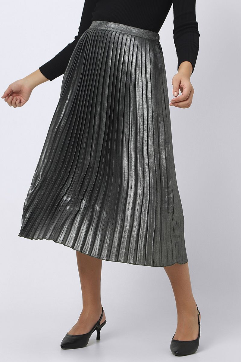 تنورة نسائية ميتاليم بكسرات