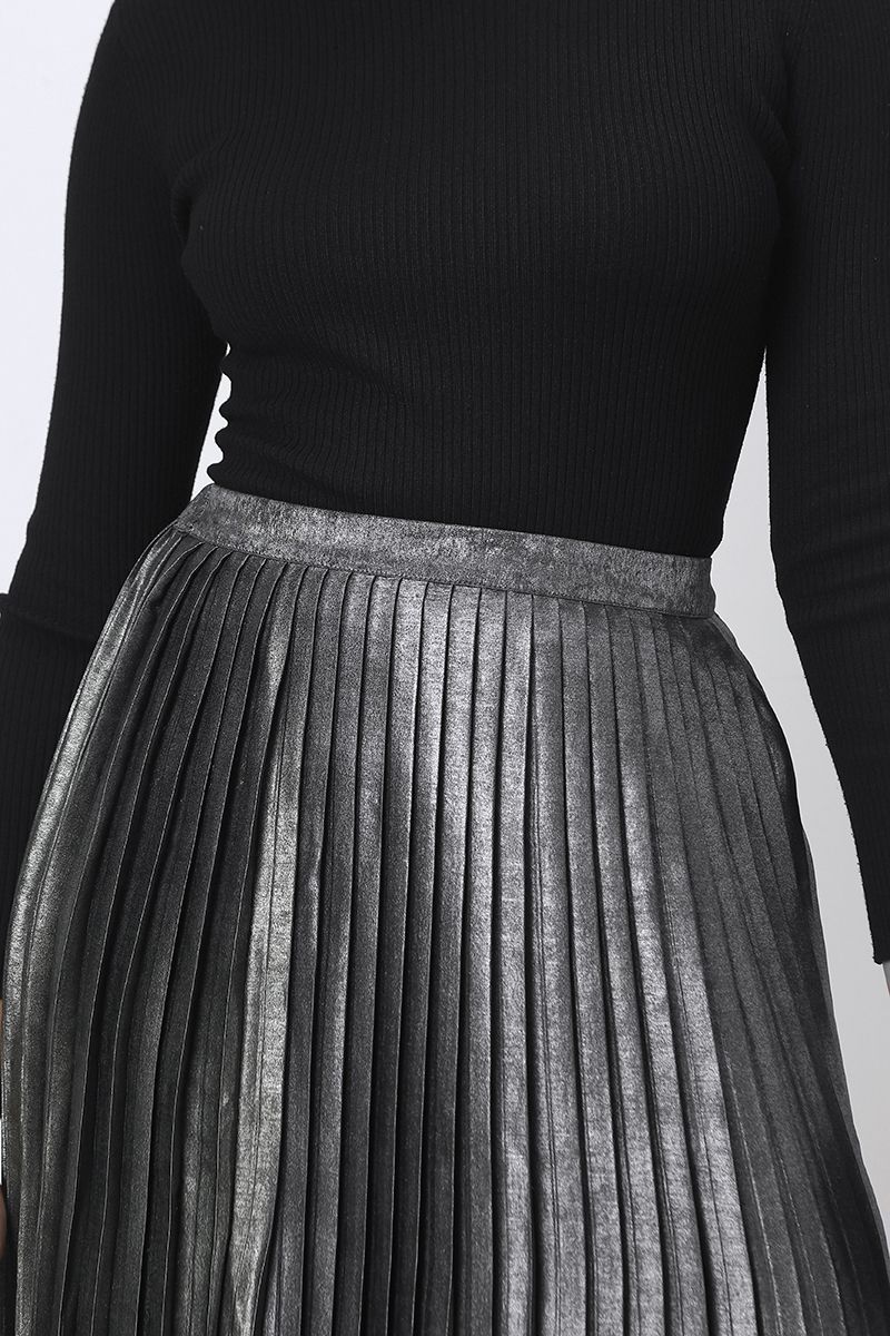 تنورة نسائية ميتاليم بكسرات