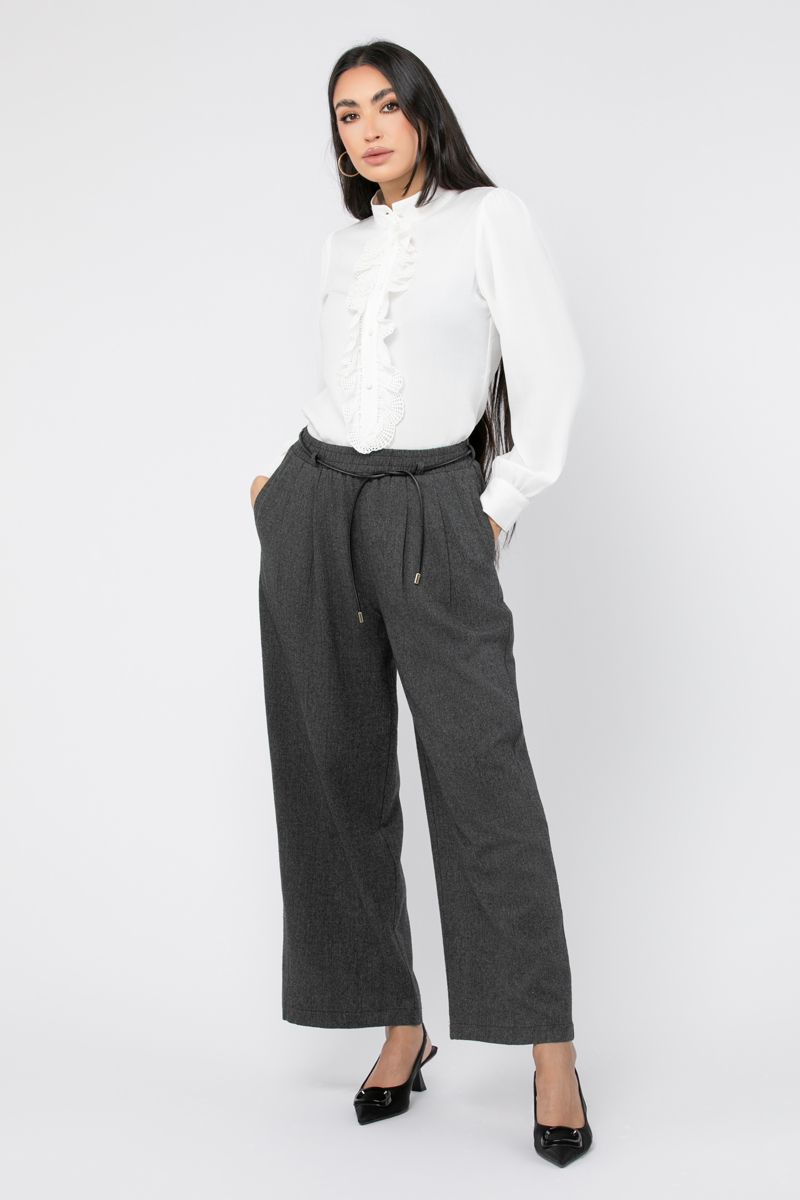 solid colored women pants