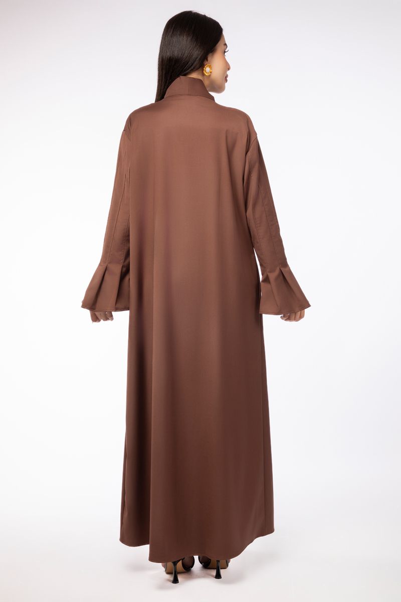 solid colored women outwear abaya