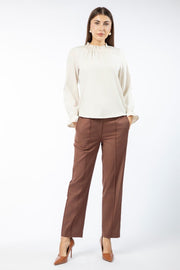 solid colored women pants