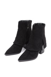 women winter heeled ankle boots