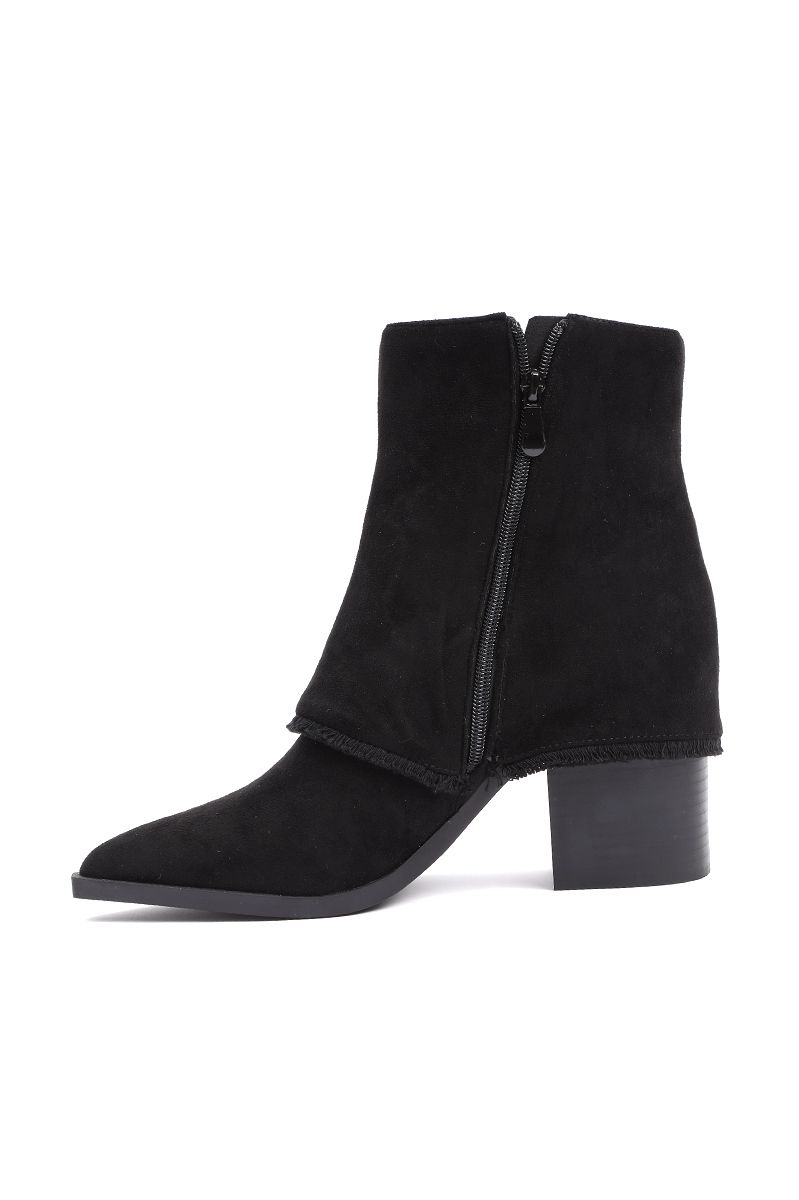 women winter heeled ankle boots