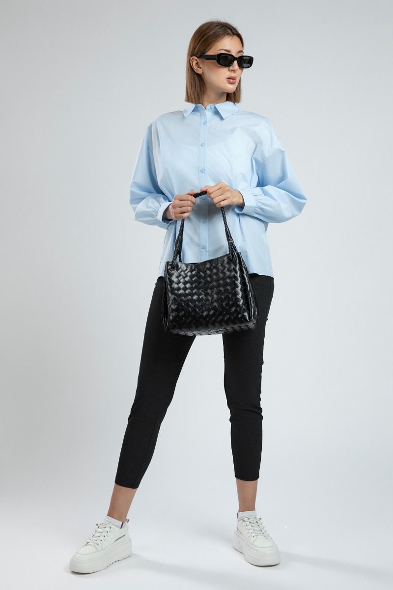 Cropped Slim Fit Leggings with High Waist