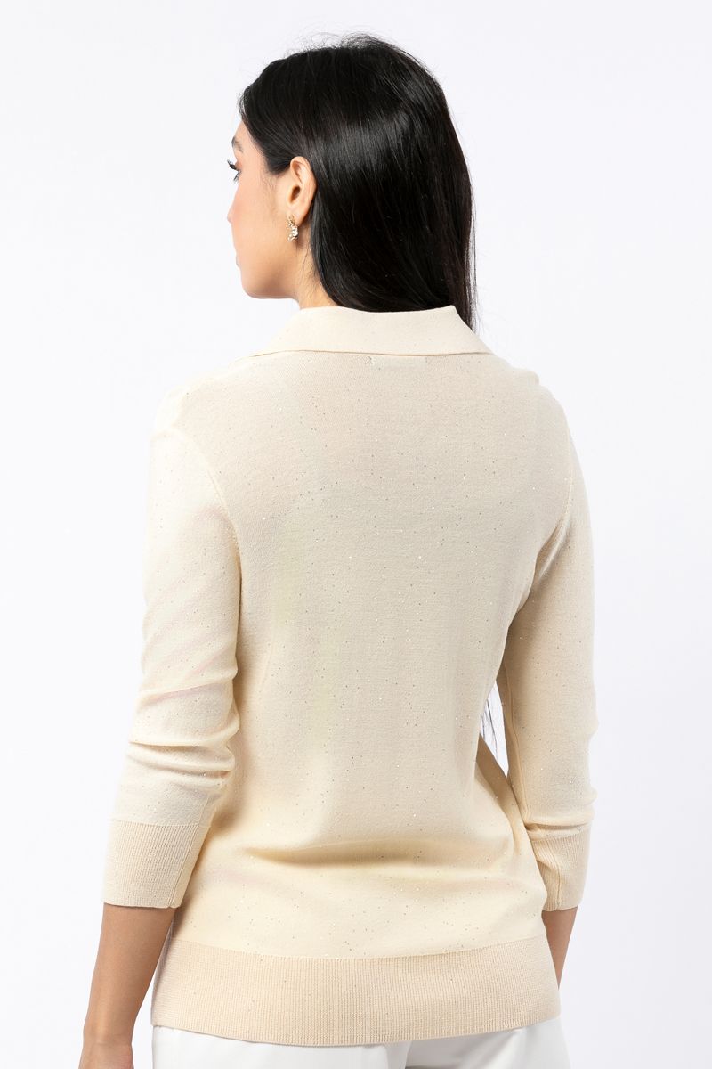 solid colored knitted women pullover