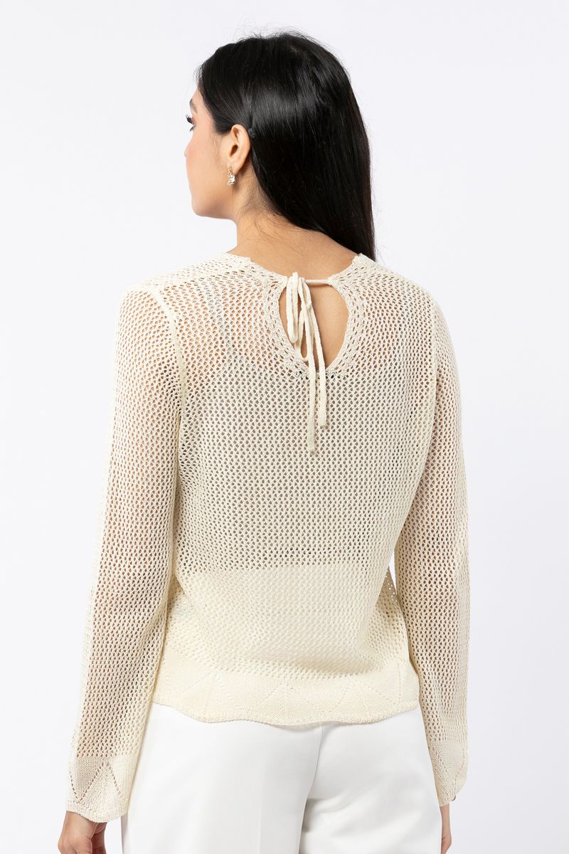 crochet knitted women top