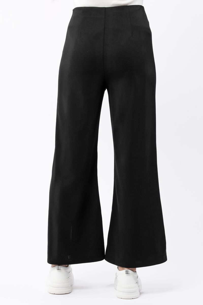 flowy women pants with front slits