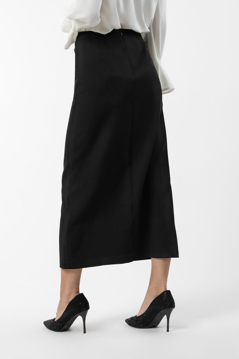 longline women skirt with front slit