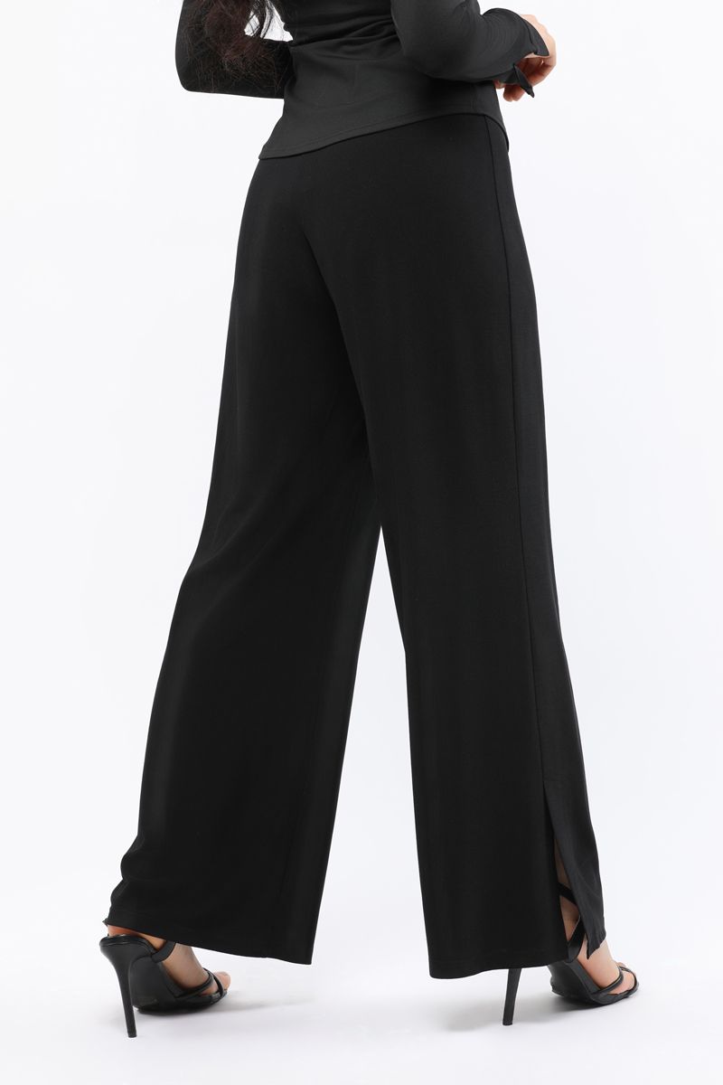 girls flowy pants with slits