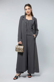 بليزر ماكسي بأكمام طويلة - قمة الأناقة في يومك العملي