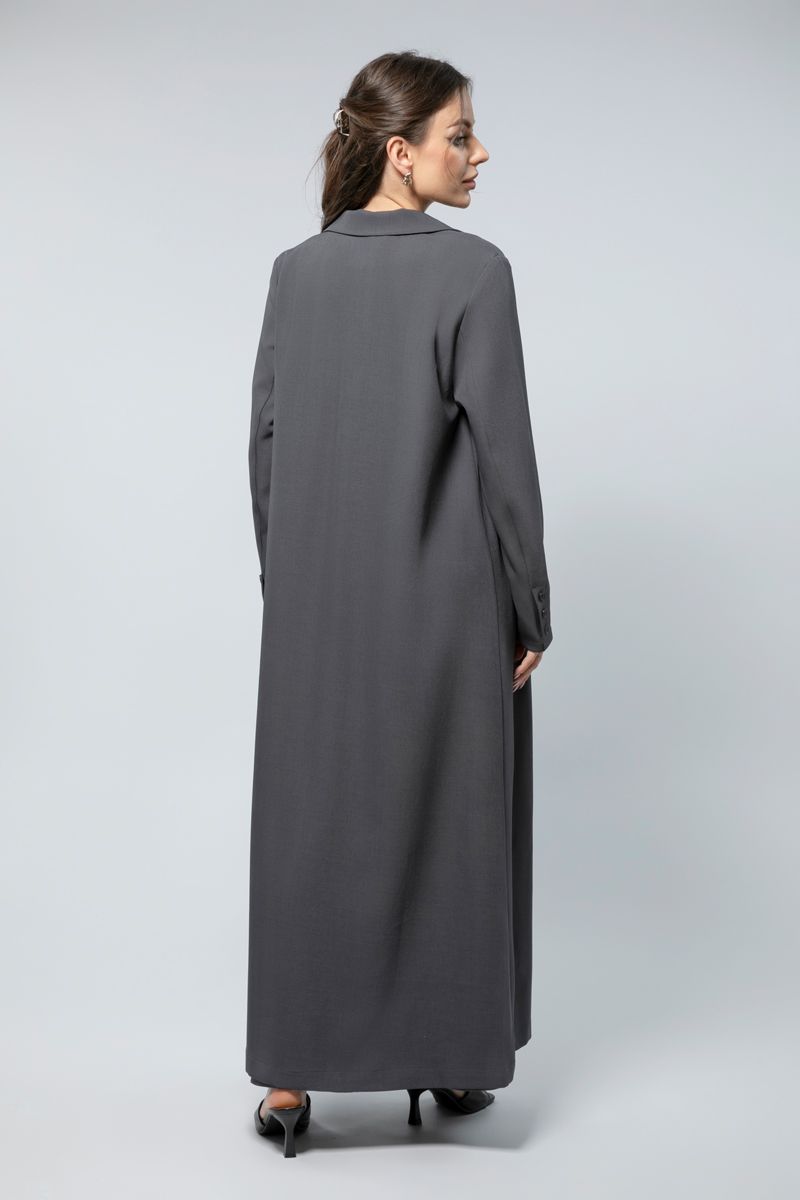 بليزر ماكسي بأكمام طويلة - قمة الأناقة في يومك العملي