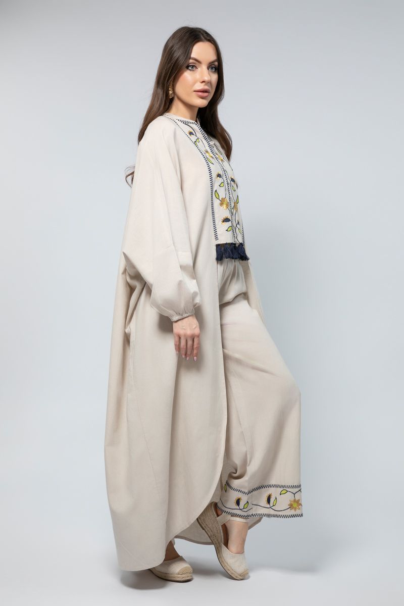 Long Sleeves Shirt/Abaya Style - A Modern Twist on Tradition