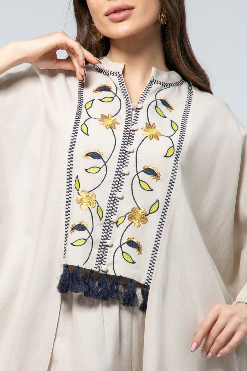 Long Sleeves Shirt/Abaya Style - A Modern Twist on Tradition