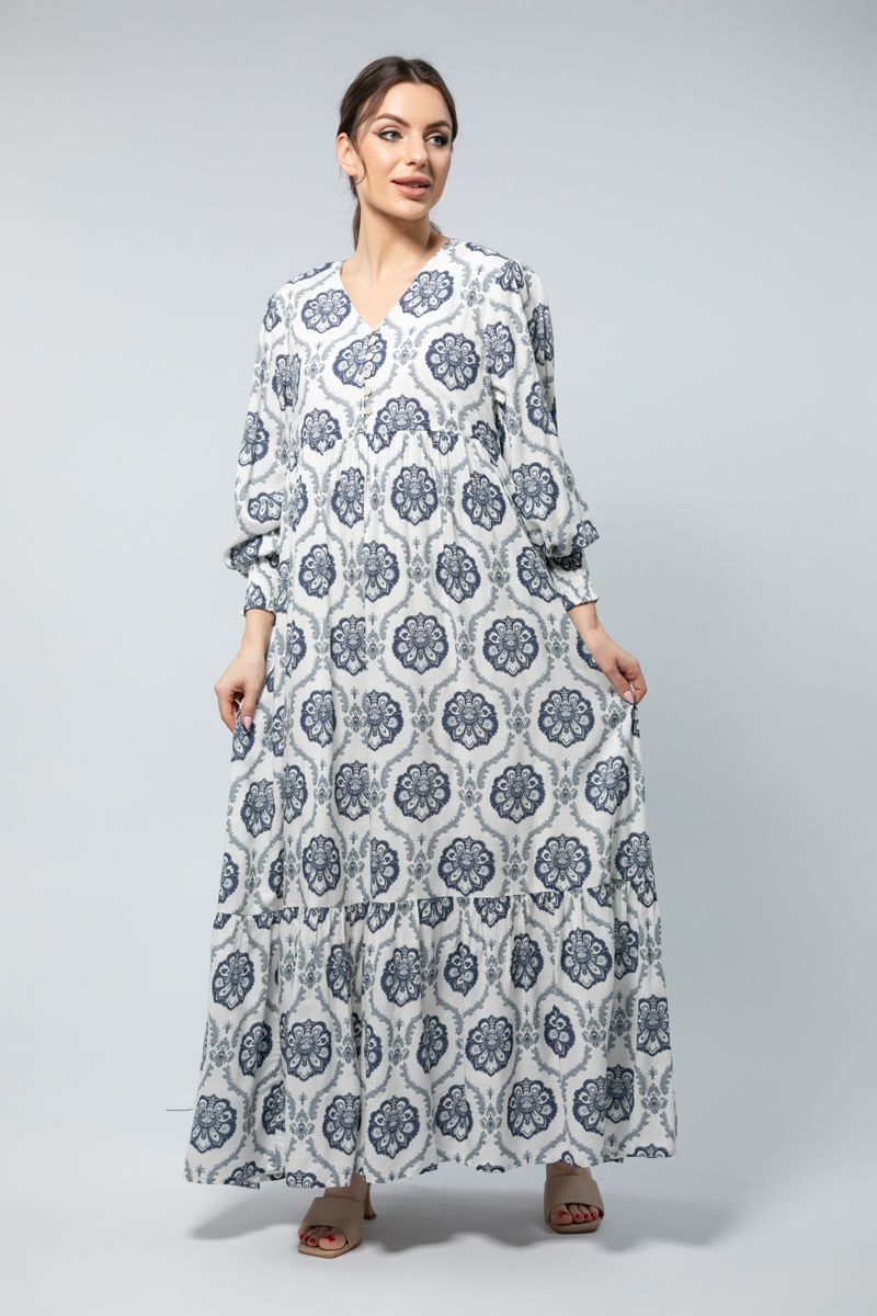Boho Chic Flowing Maxi Dress - Effortless Style, Timeless Charm